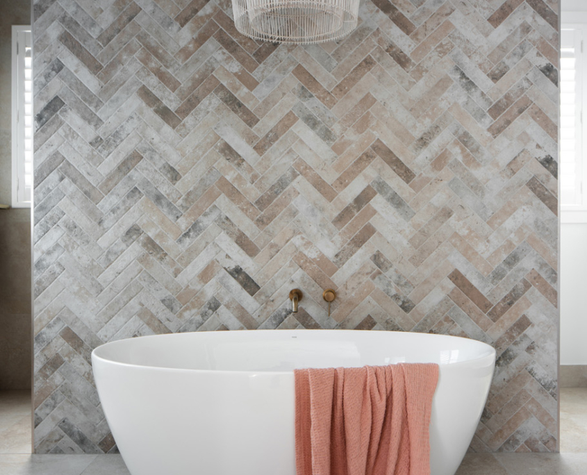 London Fog Brick Herringbone Heelass Baychester