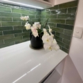 Odez Green Gloss Blend Splashback