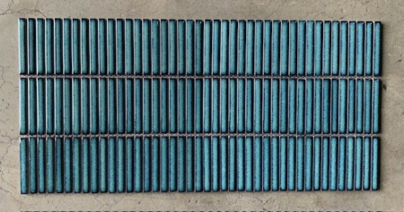 Rustic Green Finger Mosaic