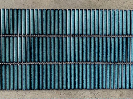 Rustic Green Finger Mosaic