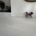 Glacier White Lapatto Floor