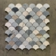AZURE SANDSTONE FISHSCALE MOSAIC 240X246