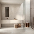 RL Travertine Crosscut Bianco Lifestyle