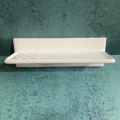 RD x Satin White Shower Shelf