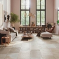 Adagio Stone Bone Living Floor Lifestyle