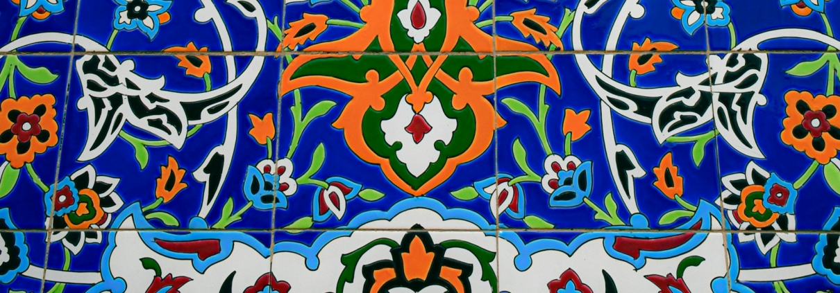 Artistic Wall Murals with Tiles