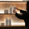 Lumia Ambra Polished EHair Display shelves Zoom