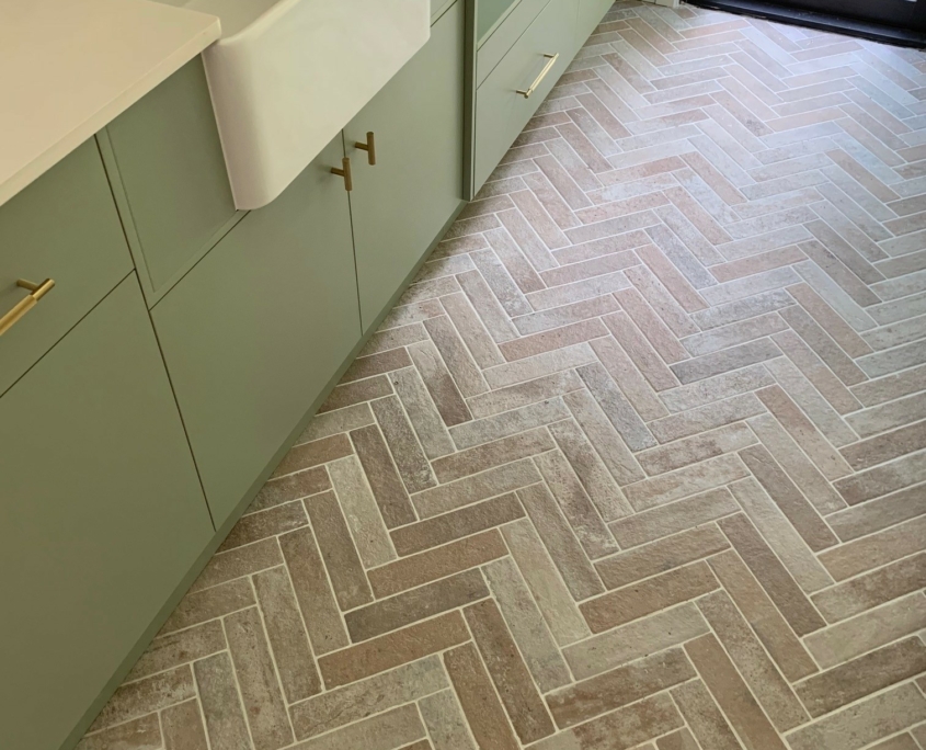 x Bristol Rust Brick Laundry Floor Adam Smith