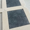 Marble Tumbled Crema Marfil w Nero MarquinaA