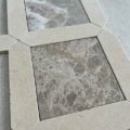 Marble Tumbled Crema Marfil w Old BeigeA