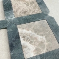 Marble Tumbled Indian Green w Old BeigeA