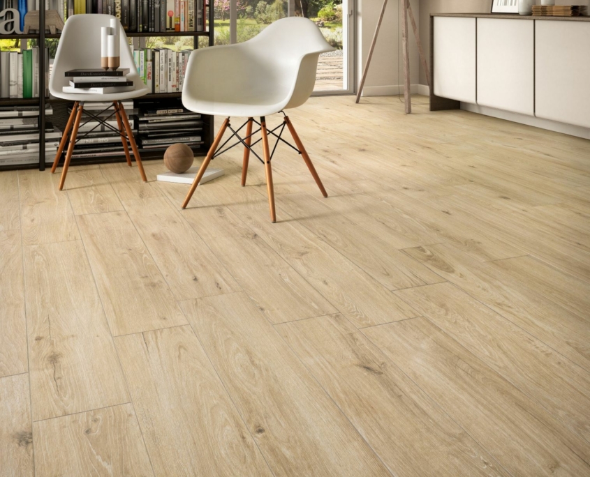 European Oak Tile Flooring Eiche Landhaus