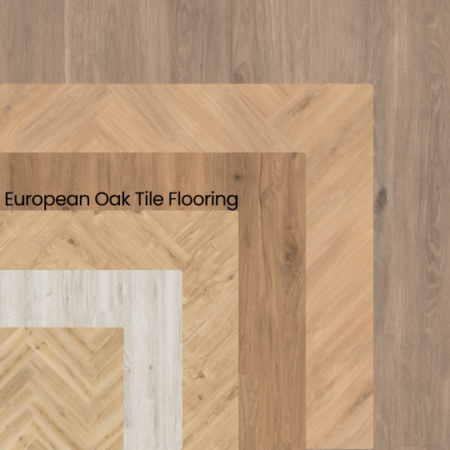 European Oak Tile Flooring Cover