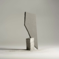 Terrapura pura grigio sculpture tiles