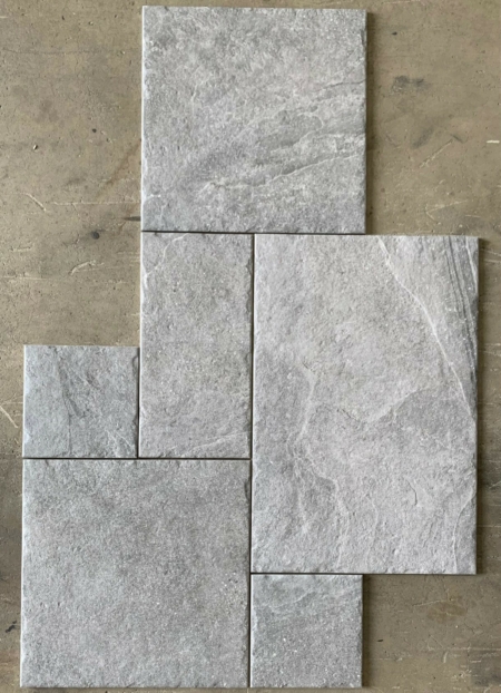 Giant Grey French Pattern