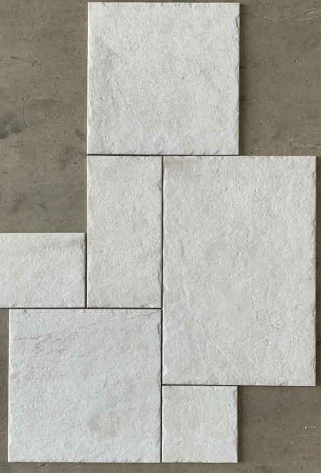 Giant White French Pattern