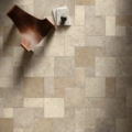 Trani Stone Mix French Pattern Floor View